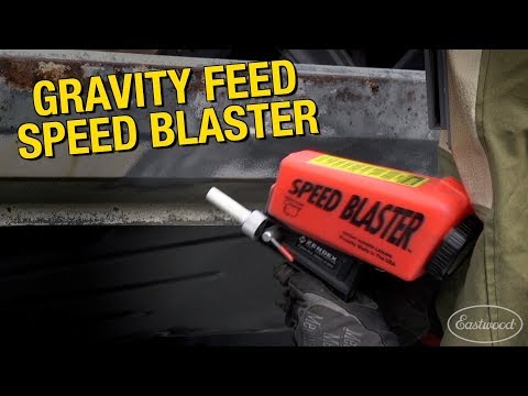 Rust &amp; Paint Removal For Small Areas - Gravity Feed Speed Blaster - Media Blasting at Eastwood