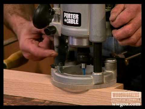 Woodworking Tips: Routers - Making Mortises Using a Plunge Router