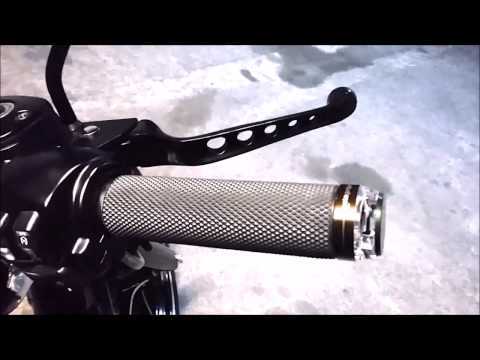 Arlen Ness handles &amp; Motogadget m-Blaze Disc on Harley Davidson - Breakout 2014
