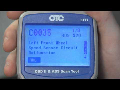 OTC 3111 Trilingual OBD II and ABS Scan Tool with CodeConnect