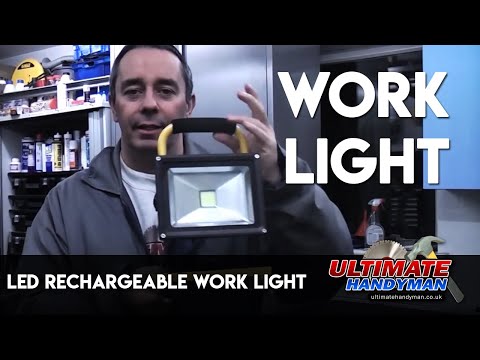LED rechargeable work light