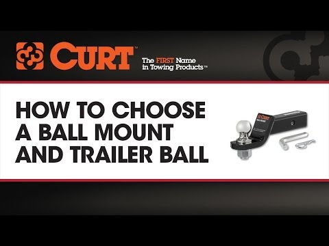 How to Choose a Ball Mount and Trailer Ball - CURT