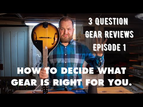 3 Question Gear Reviews: I bought the cheapest Mandolin on Amazon