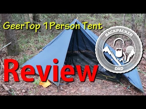 GeerTop 1person tent Review