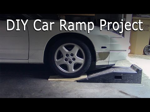 Car too low for ramps? Here&#039;s a DIY fix!