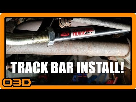 Installing JKS Adjustable Track Bar - Project 2004 Jeep TJ Wrangler - Howto Center Front Axle