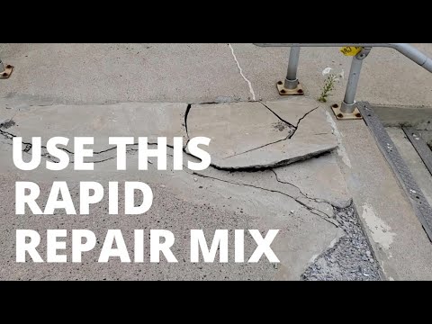How To Repair Broken Concrete | Fix Concrete Driveways, Patios, Sidewalks, &amp; Pool Decks