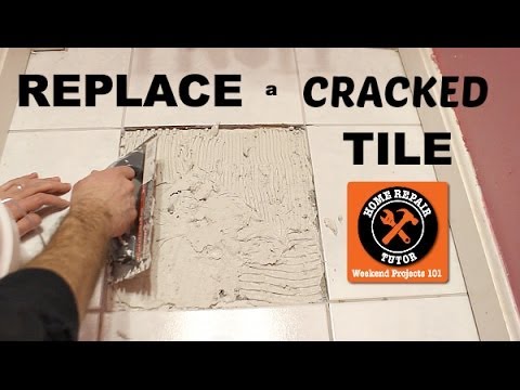 How to Replace a Cracked Tile