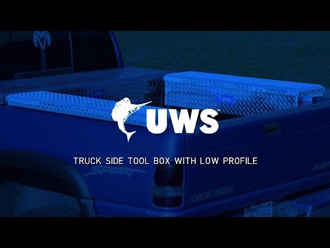 UWS | Truck Side Tool Box Tour with Low Profile