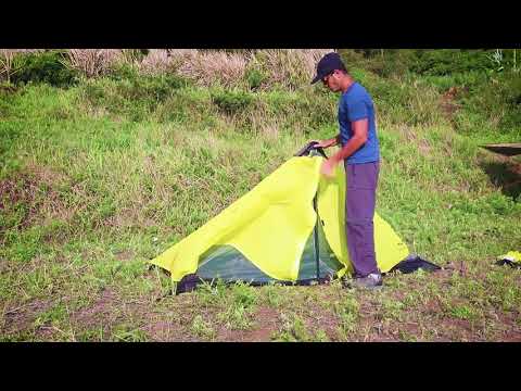 How to assemble MIER LANSHAN1-Person backpacking tent