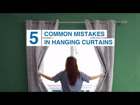 5 Common Mistakes in Hanging Curtains | MF Home TV