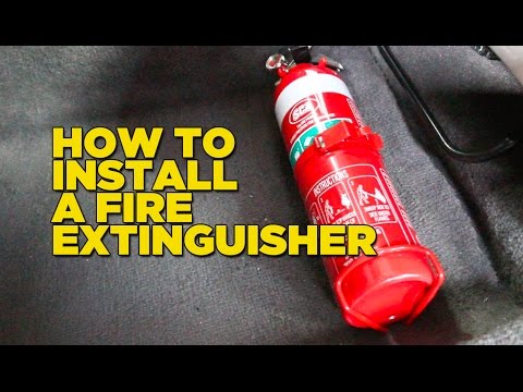 How To Install A Fire Extinguisher In Your Car