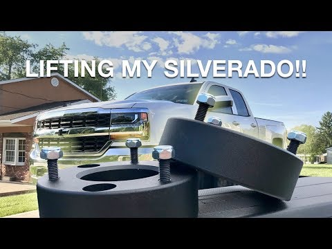2.5&quot; Motofab Leveling Kit Install on my 2018 Silverado!!