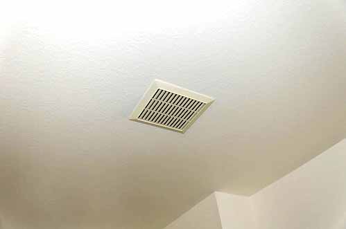 install a bathroom ceiling vent